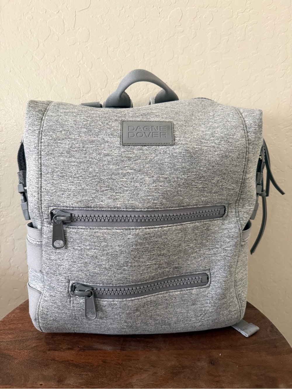 Dagne Dover Heather Gray Indi Backpack
